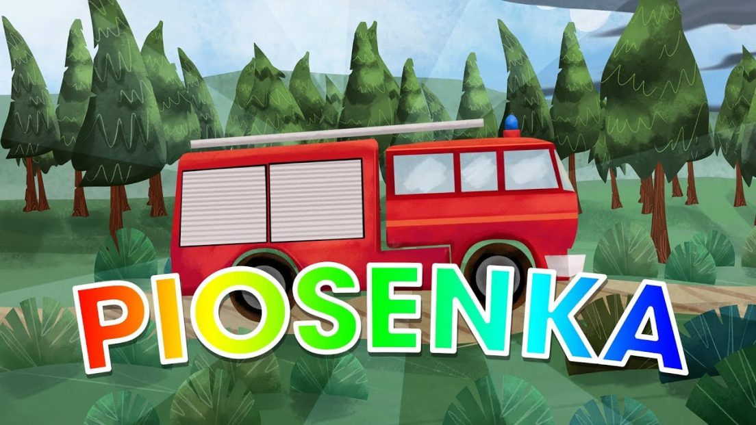 STRAŻ POŻARNA PIOSENKA - Bajki, filmiki edukacyjne oraz piosenki dla dzieci