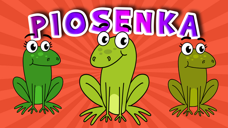 Piosenka Dla Dzieci Byla Sobie Zabka Mala Youtube