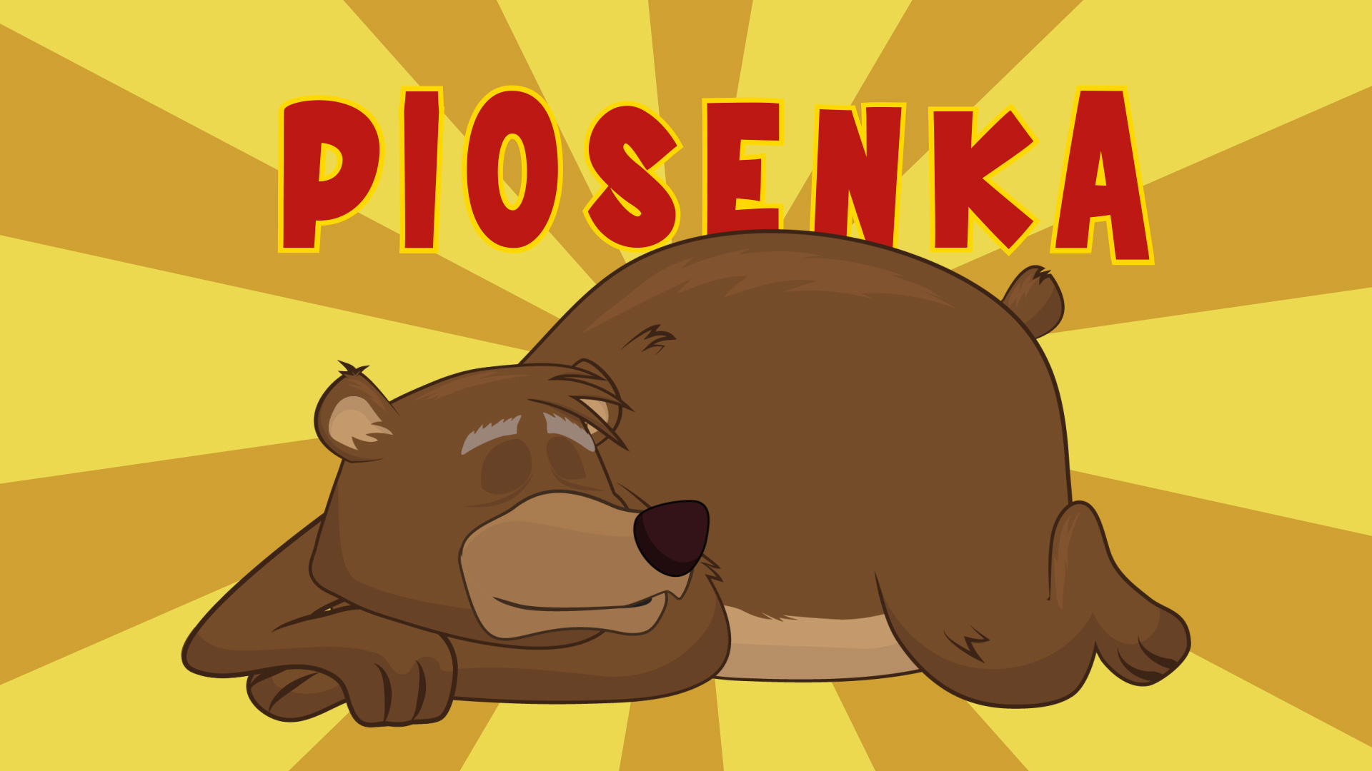 STARY NIEDŹWIEDŹ MOCNO ŚPI - Piosenka i Zabawa w jednym :)
